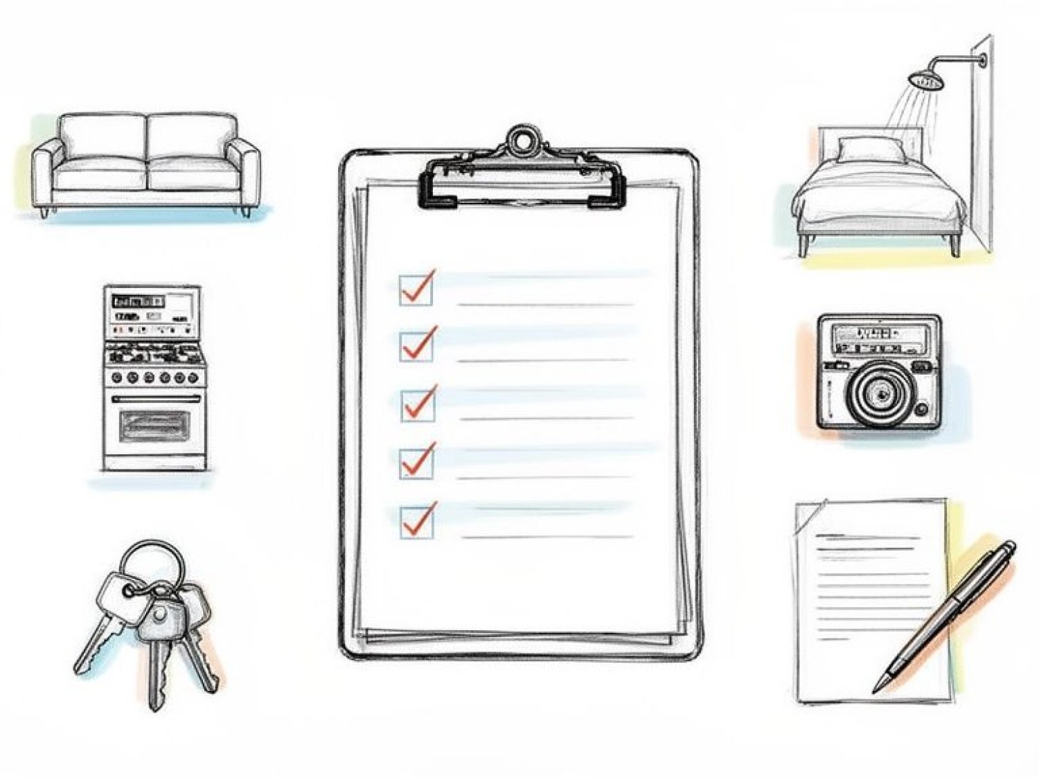 Checkliste für Wohnungsübernahme