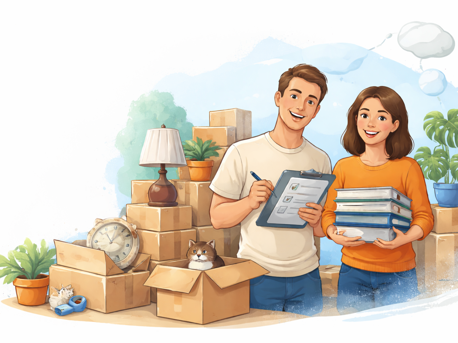 Umziehen: Was du alles ummelden musst – deine Checkliste